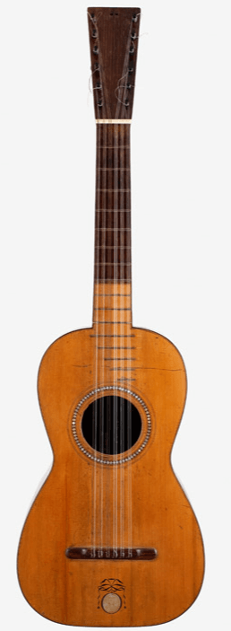 Pagés Six-course classical guitar - Spain - 1804 The Guitar Database