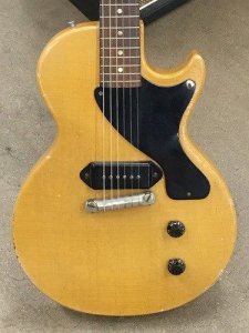 Gibson Les Paul Junior TV Yellow 1956 The Guitar Database