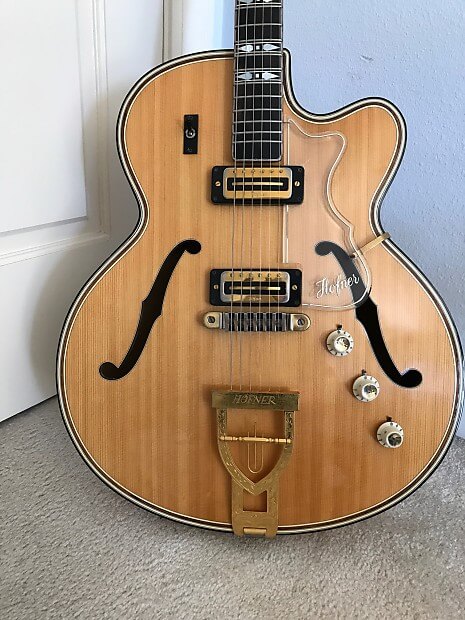 Höfner 470 S E2 Single cutaway Archtop guitar The Guitar Database