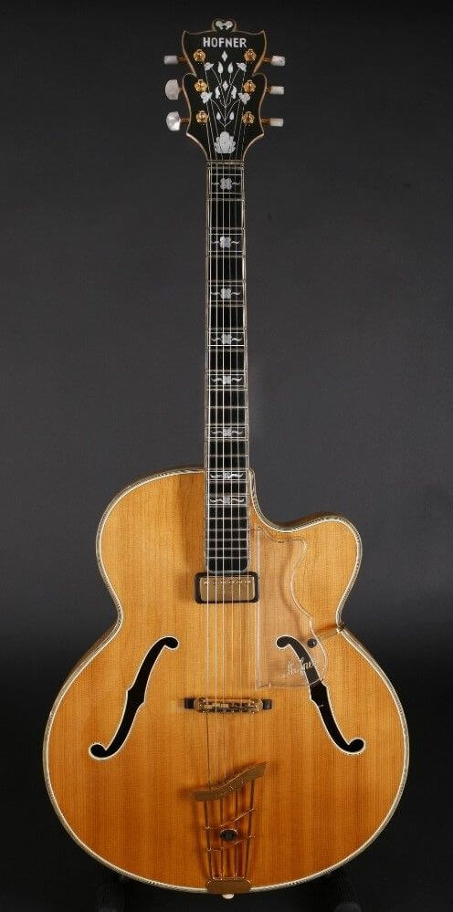 Höfner Committee Single cutaway Electric Archtop guitar The Guitar Database