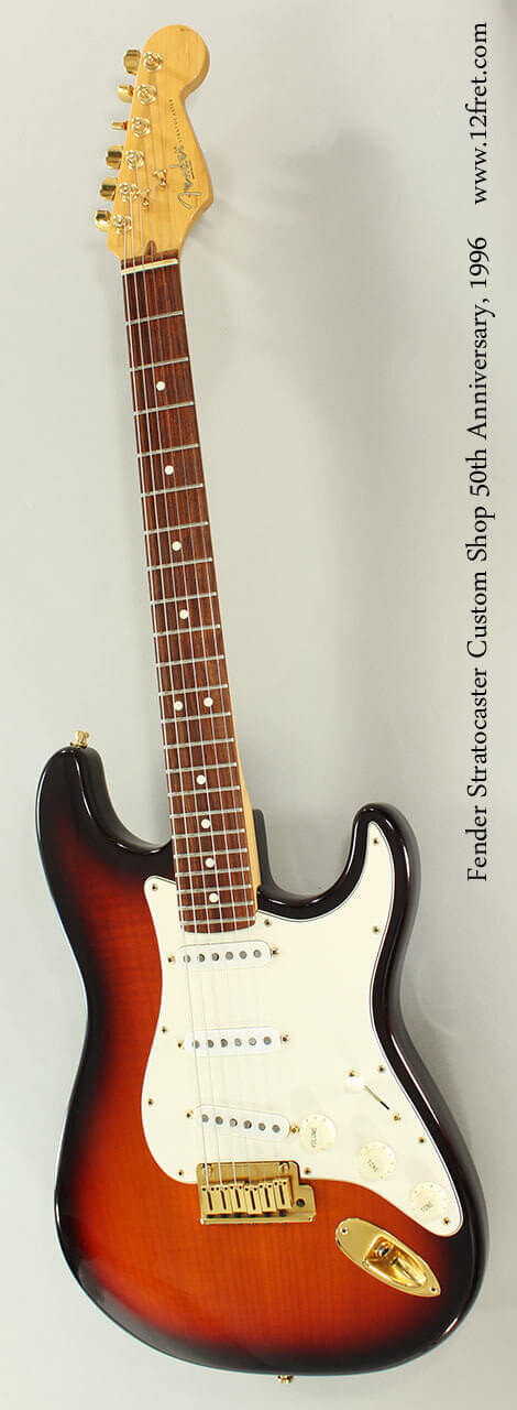 Fender 50th ANNIVERSARY STRATOCASTER 1996 The Guitar Database e1607515233938